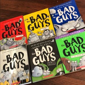 Bad guys books bundle 6 books